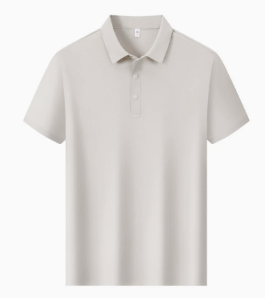Men's Premium Ice Silk Polo Shirt | Quick Dry & Breathable | Business Casual & Light Sports